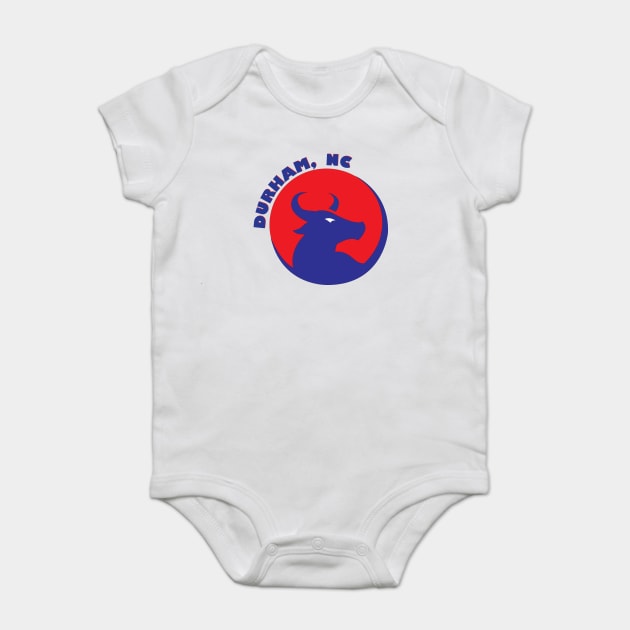 Durham NC Baby Bodysuit by DickinsonDesign